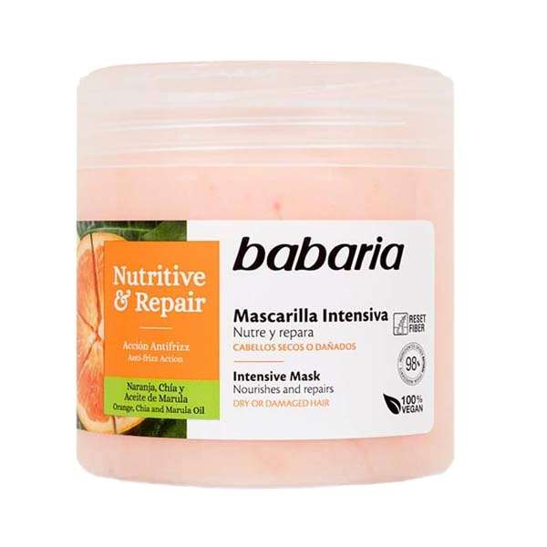 ماسک مو باباریا مدل Orange care حجم 300 میلی لیتر