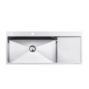 سینک ظرفشویی استیل توکار یک لگنه زرتوس مدل ZS1201