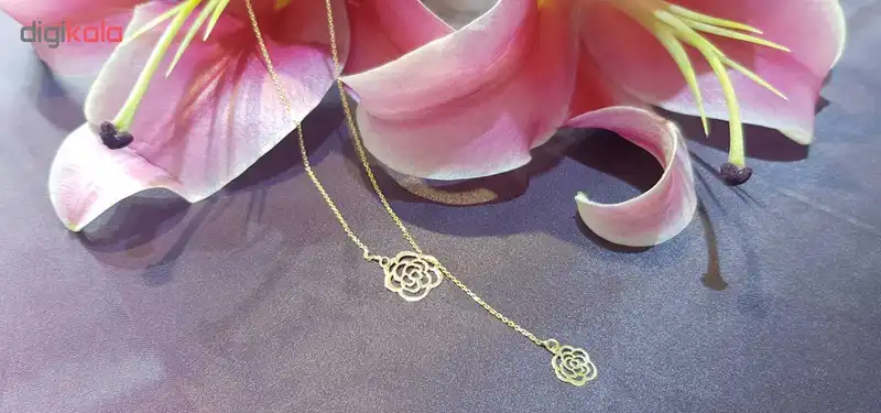 گردنبند طلا 18 عیار زنانه کانیار گالری مدل GA427