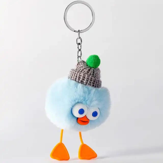 جاکلیدی مدل عروسکی جوجه پشمالو