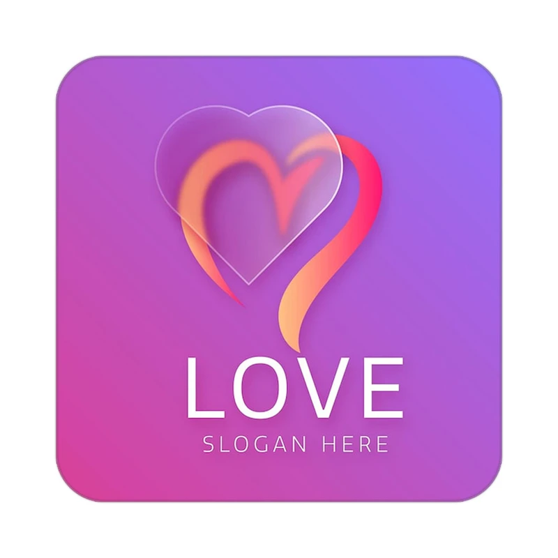 زیر لیوانی کاکتی طرح عاشقانه مدل mp38513