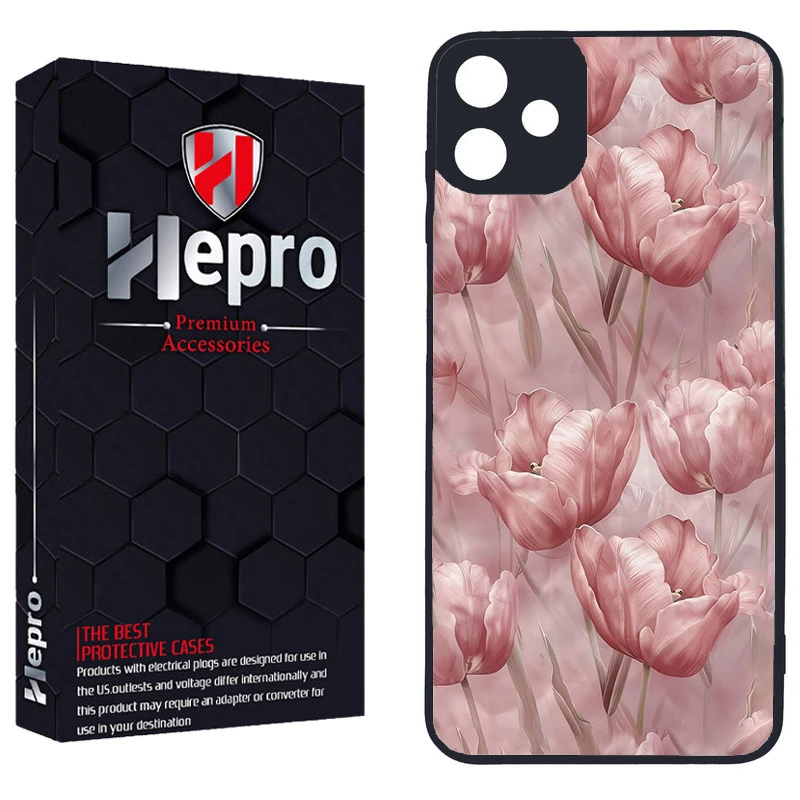 کاور هپرو طرح گل کد TPU-310 مناسب برای گوشی موبایل سامسونگ Galaxy A05