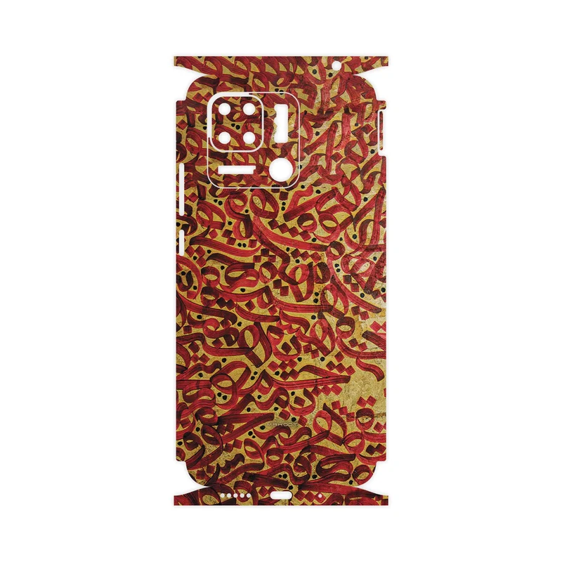 برچسب پوششی ماهوت مدل Nastaliq_6-FullSkin مناسب برای گوشی موبایل شیائومی Redmi 10 Power