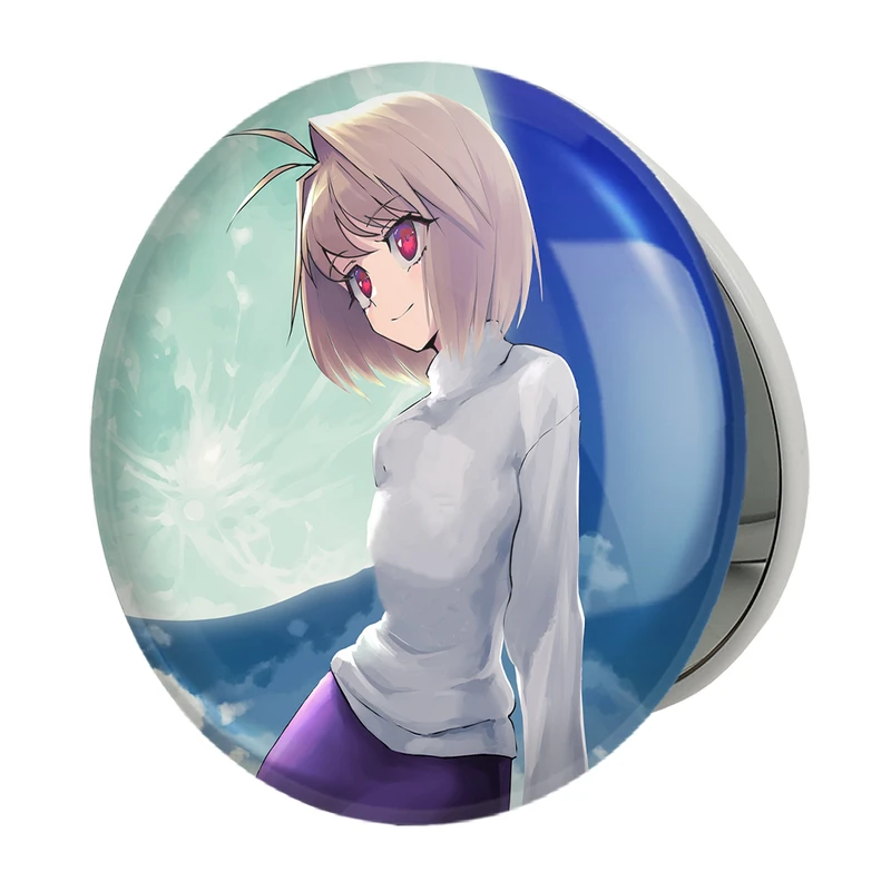 آینه جیبی خندالو طرح بازی تسوکی هیمه‌ (Tsukihime) مدل تاشو کد 34514