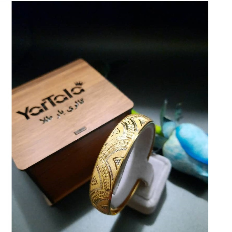 النگو طلا 18 عیار زنانه گالری یار طلا کد AL34-W-3 النگو طلا 18 عیار زنانه گالری یار طلا کد AL34-W-3