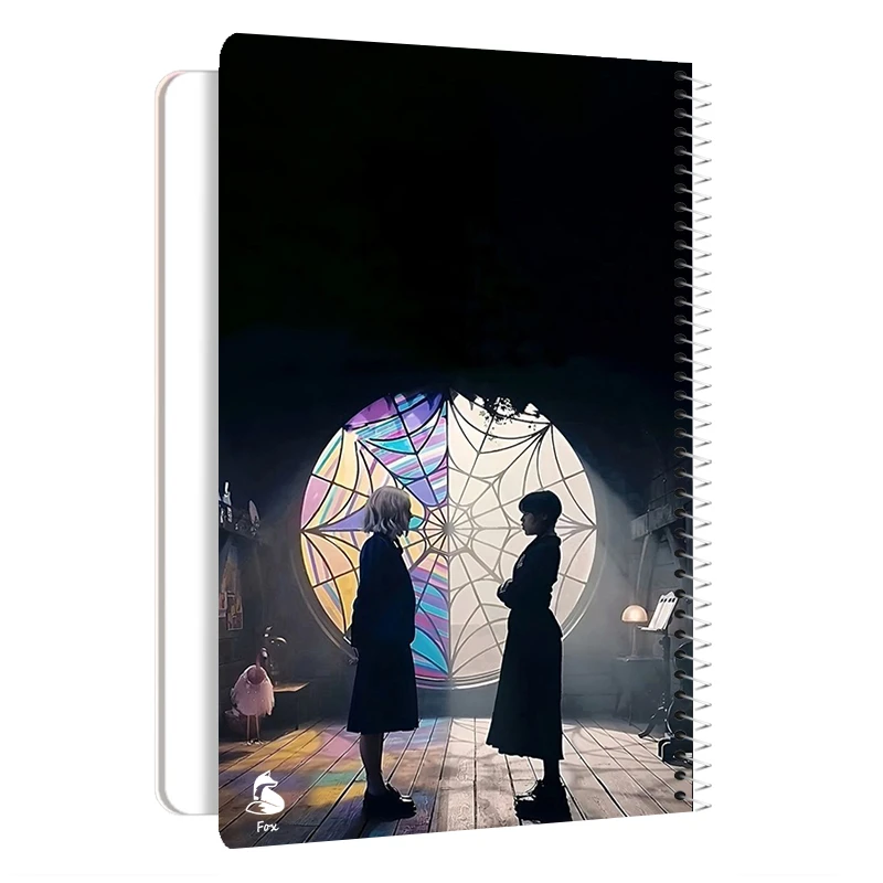 دفتر نقاشی فاکس طرح ونزدی کد Wednesday 08