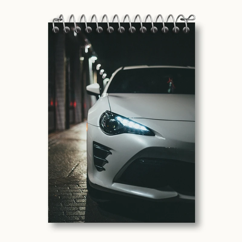 دفتر یادداشت 50 برگ خندالو مدل ماشین اسپرت Sport Car کد 28737