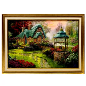 تابلو فرش ماشینی طرح منظره مدل 4001