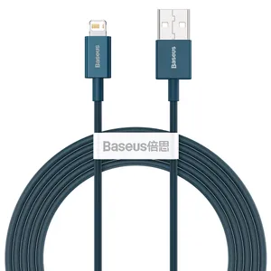 کابل تبدیل USB به لایتنینگ باسئوس مدل Superior طول 2 متر