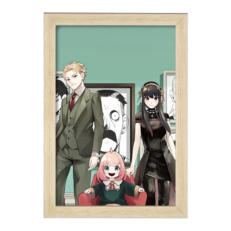 تابلو خندالو مدل خانواده فورجر انیمه اسپای ایکس فمیلی Spy x Family  کد 17671