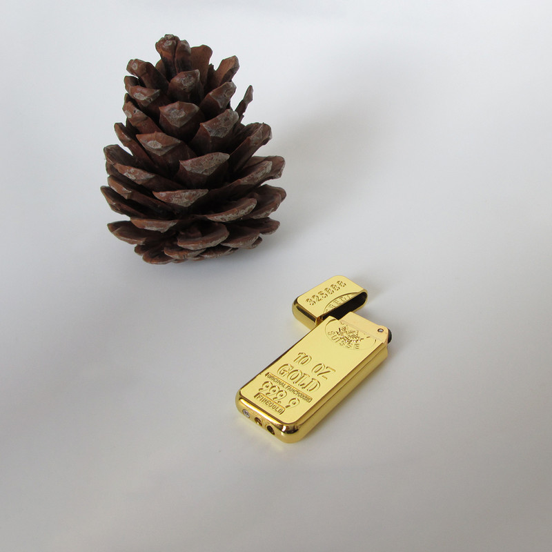 فندک طرح شمش طلا مدل FN-001