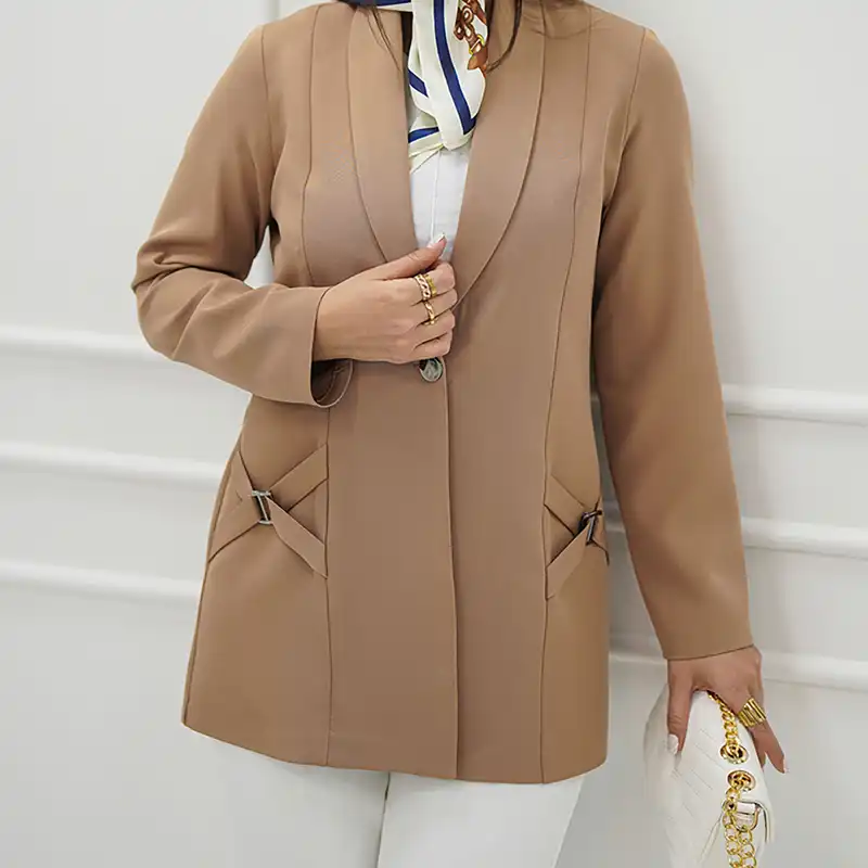 مانتو کتی زنانه السانا مدل ساوان کد 169807