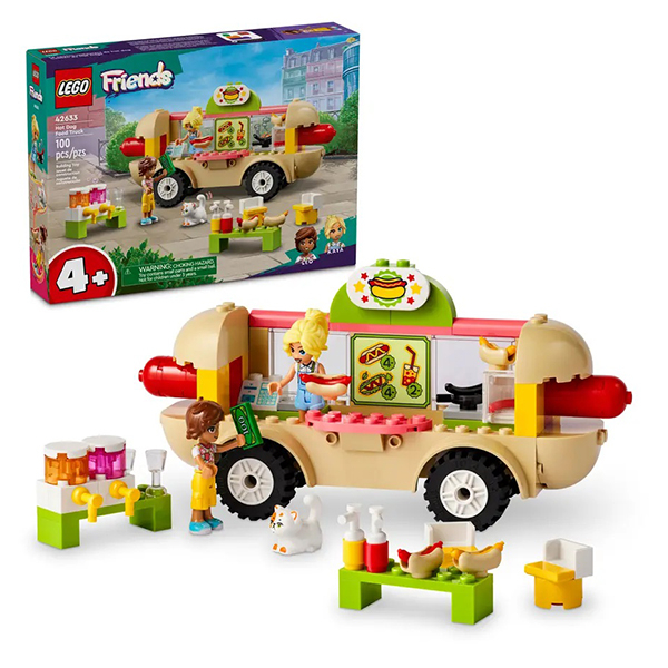 لگو سری Friends Hot Dog Food Truck کد 42633