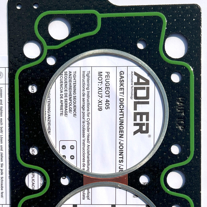 واشر سرسیلندر ادلر کد 7406 مناسب برای پژو 405