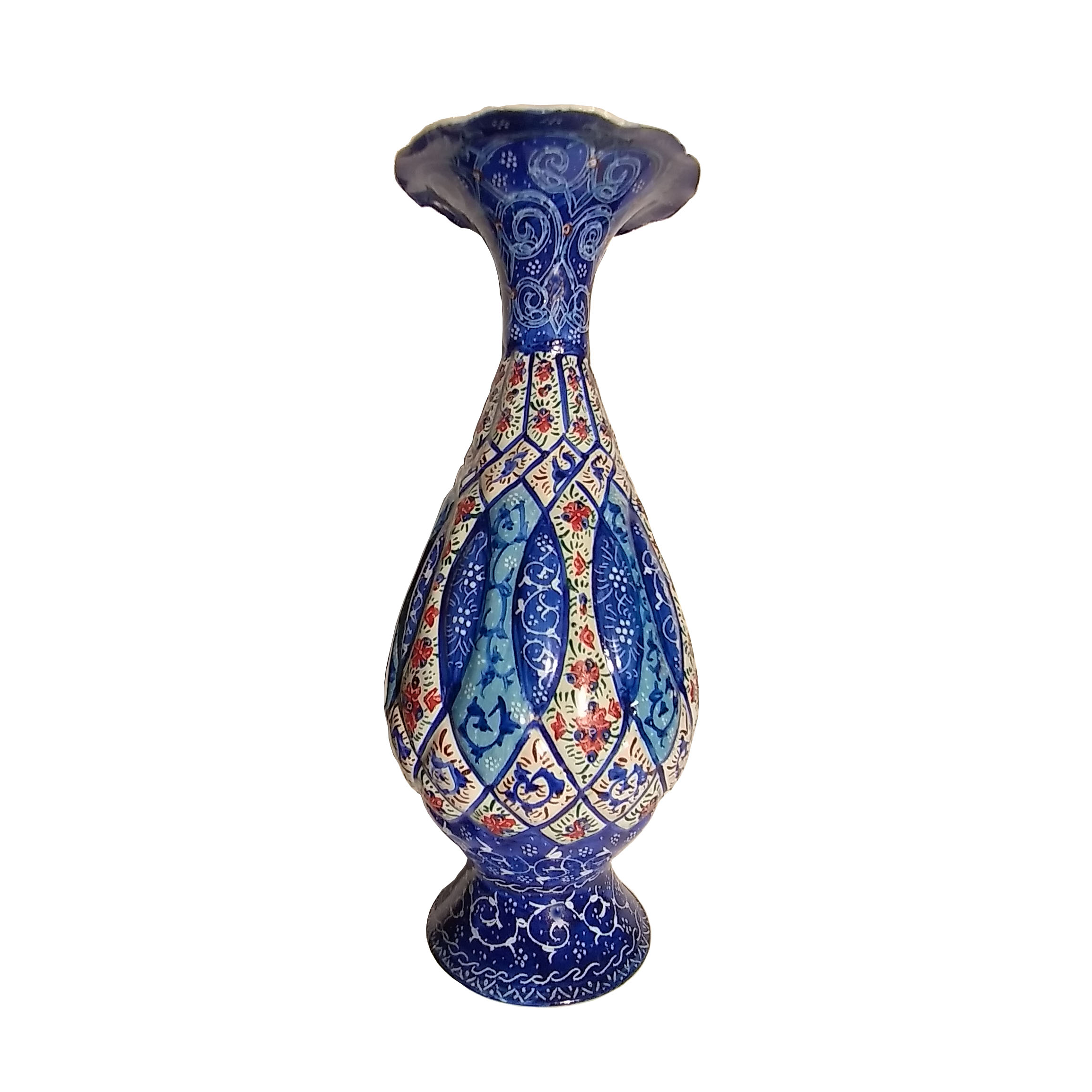 گلدان میناکاری مدل گل کد a 2 20