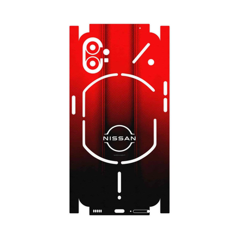 برچسب پوششی ماهوت مدل Nissan_Logo-FullSkin مناسب برای گوشی موبایل ناتینگ Phone 1