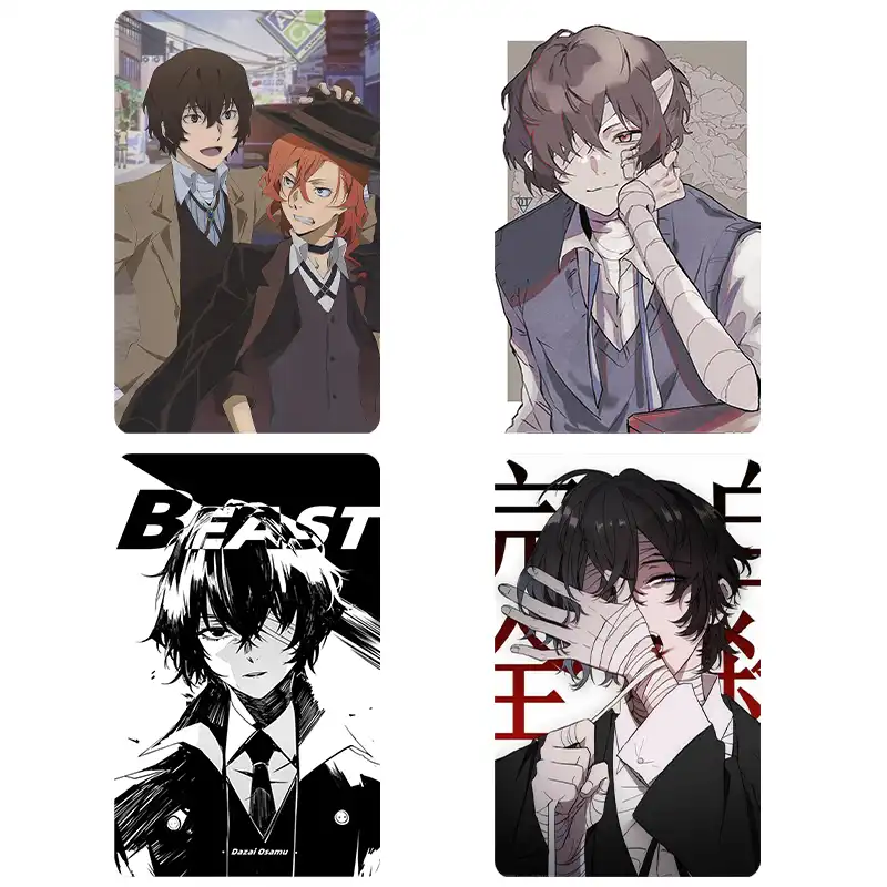 استیکر کارت مدل PH-485 طرح فتوکارت دازای بونگو استری داگز بسته 4 عددی