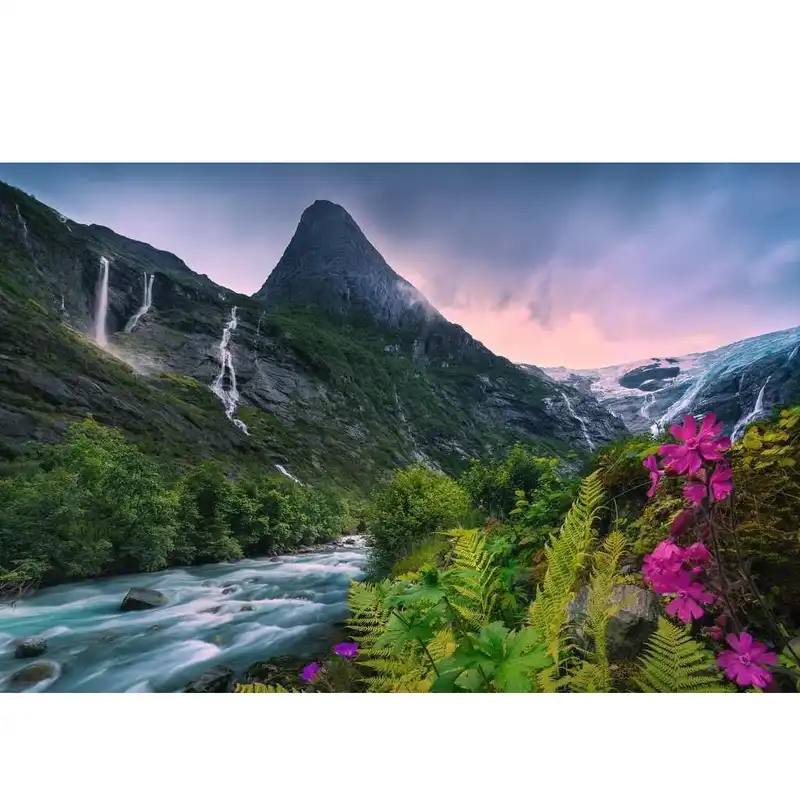 پازل 4000 تکه راونزبرگر مدل Stunning Mountain Atmosphere کد 12000811