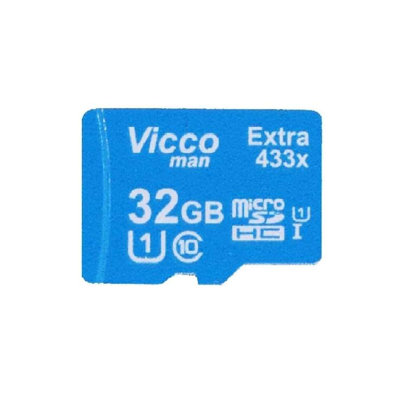 کارت حافظه microSDHC ویکومن مدل EXTRA 433 کلاس 10 استاندارد UHS-I U1 سرعت 65MBps ظرفیت 32 گیگابایت کارت حافظه microSDHC ویکومن مدل EXTRA 433 کلاس 10 استاندارد UHS-I U1 سرعت 65MBps ظرفیت 32 گیگابایت