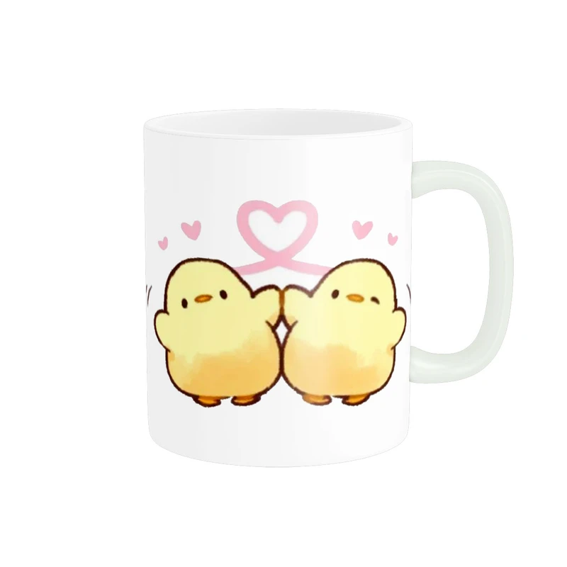 ماگ پاد آفرین مدل جوجه بامزه طرح کیوت فانتزی کد 819