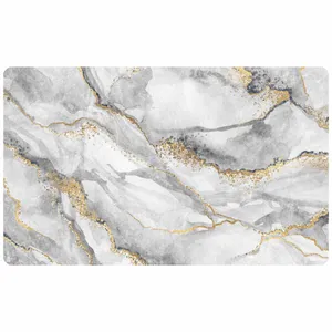 پادری مدل سه لایه رویه مخمل طرح سنگ کد 1256 سایز 75x45 سانتی متر