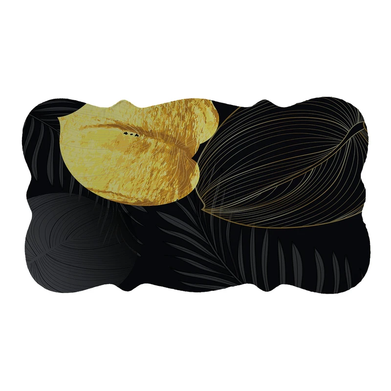 پادری طرح برگ کد 8974 سایز 110×60 سانتی متر