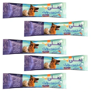 مکمل پروبیوتیک سگ و گربه پملی مدل ساشه وزن 40 گرم بسته 5 عددی