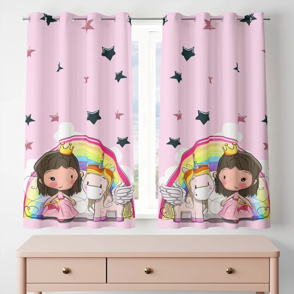 پرده مدل پانچی کد 8113 سایز 200x140 سانتی متر