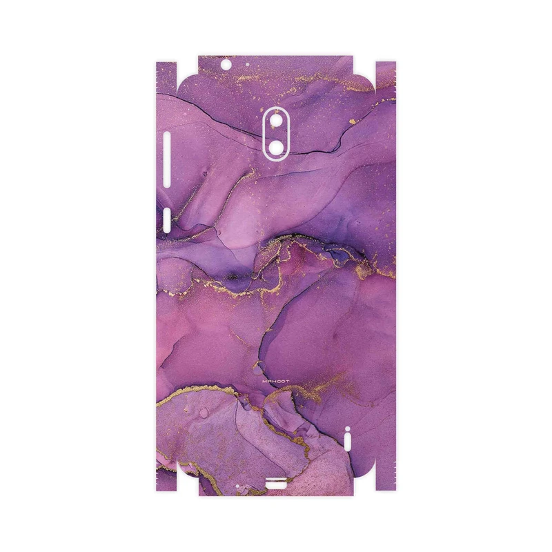 برچسب پوششی ماهوت مدل Purple Marble-FullSkin مناسب برای گوشی موبایل نوکیا 2