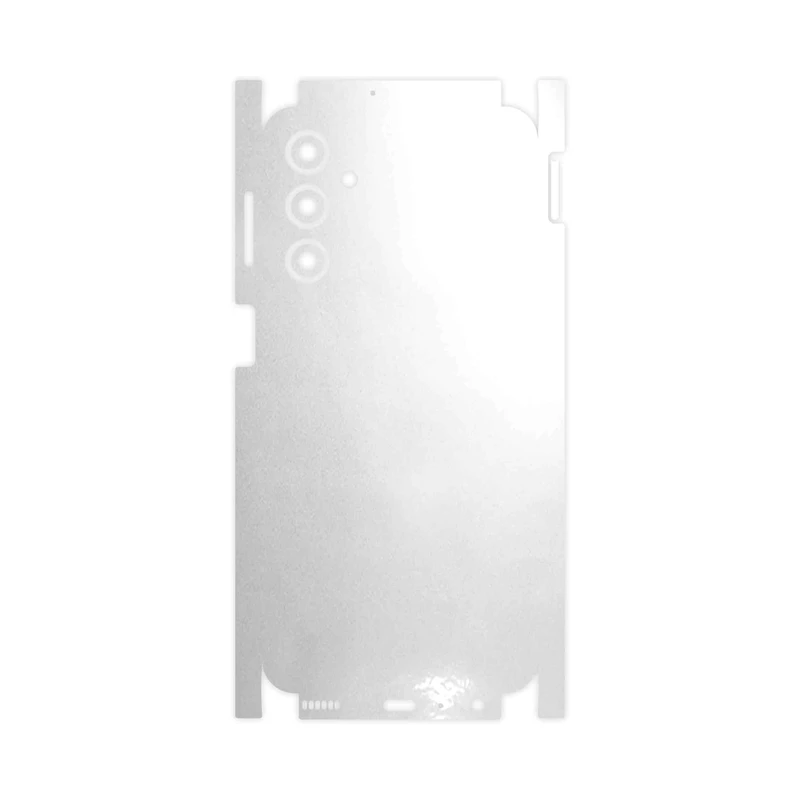 برچسب پوششی ماهوت مدل Metallic-White-FullSkin مناسب برای گوشی موبایل سامسونگ Galaxy M34 5G
