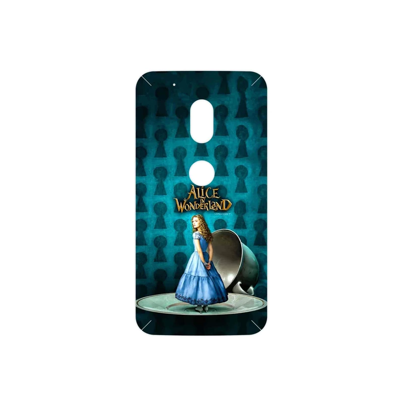 برچسب پوششی ماهوت مدل Alice in Wonderland مناسب برای گوشی موبایل موتورولا Moto G4 Play