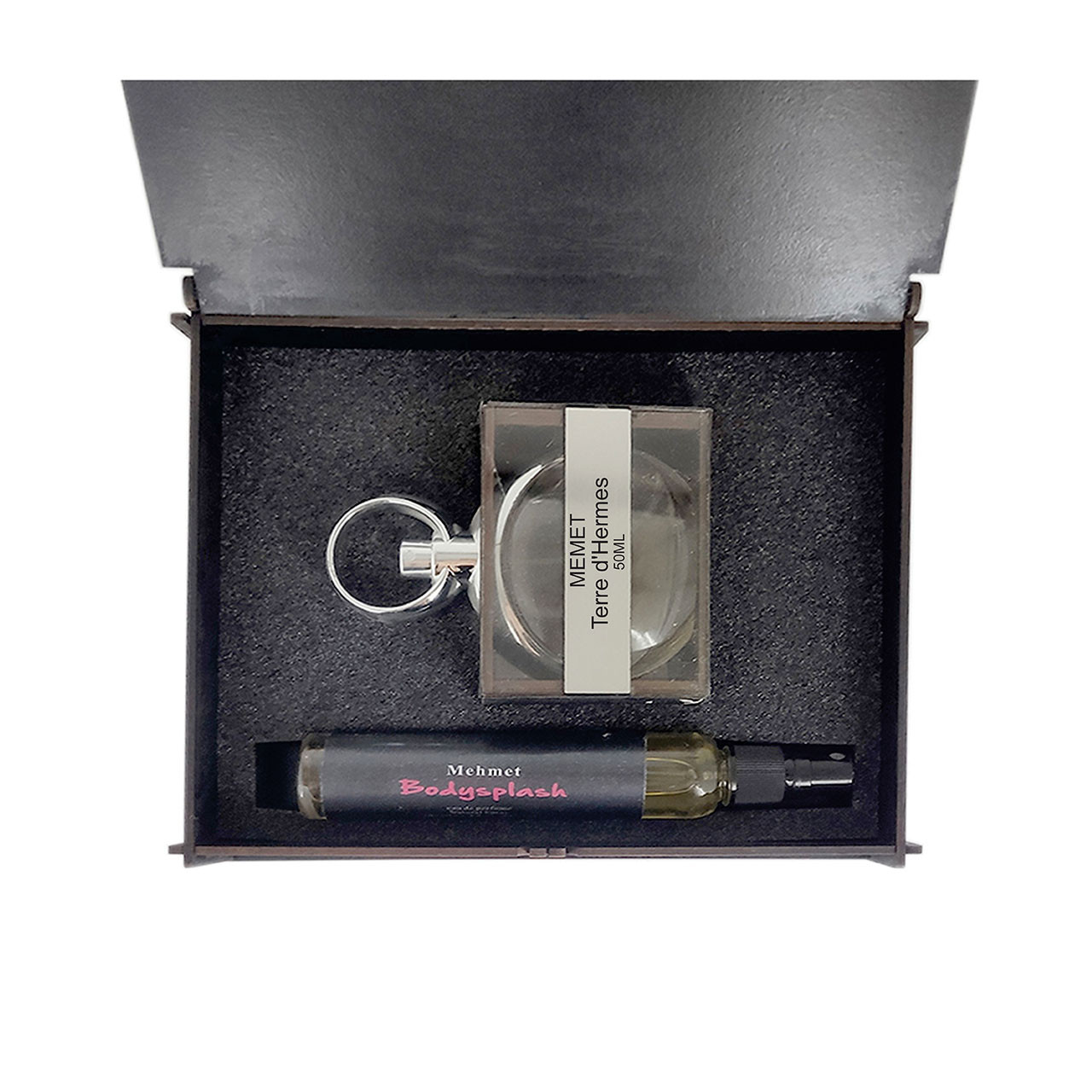 ست ادپرفیوم مردانه مهمت مدل تق هرمس حجم 50 میلی لیتر