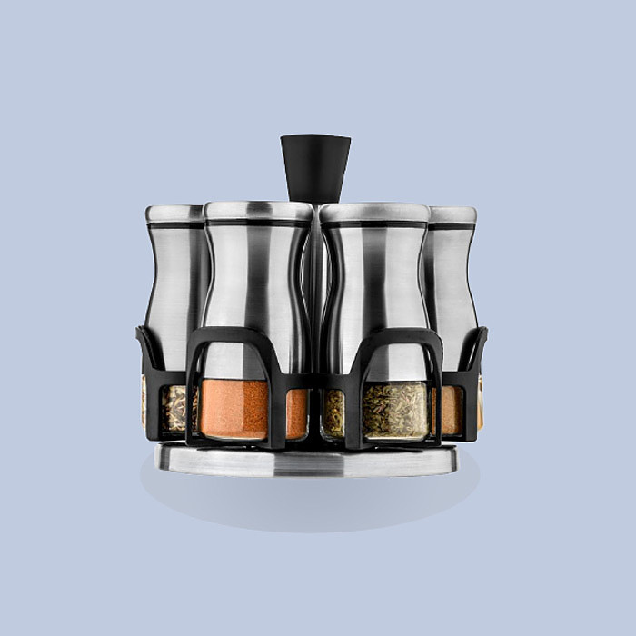 جای ادویه 7 پارچه مدل گردان کد DH1799