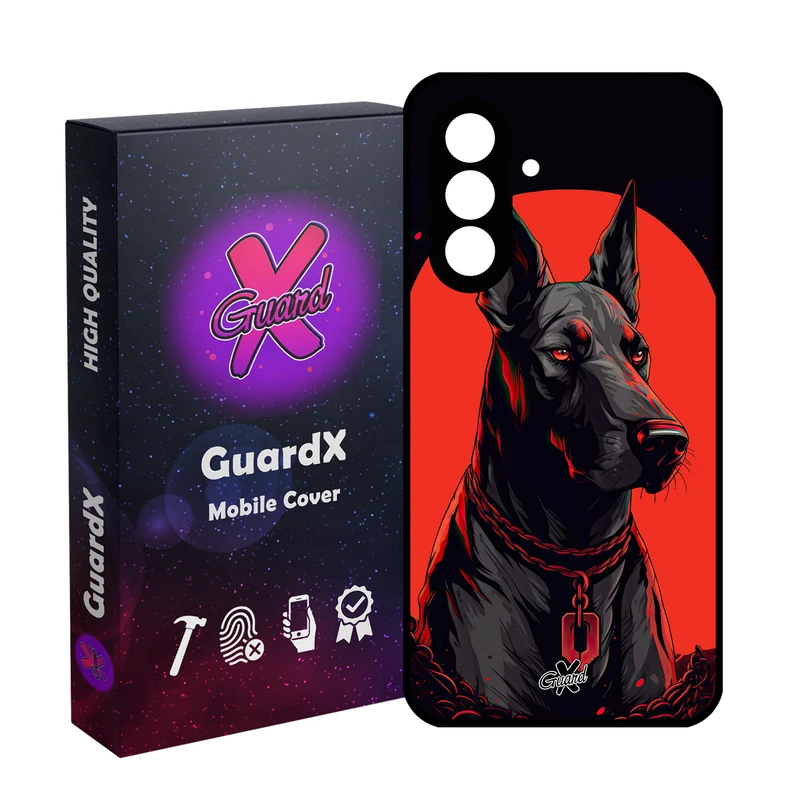 کاور گارد ایکس طرح سگ مدل 10621 مناسب برای گوشی موبایل سامسونگ Galaxy A17 4G / A17 5G