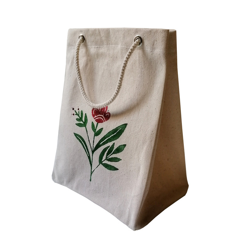 ساک دستی مدل گل