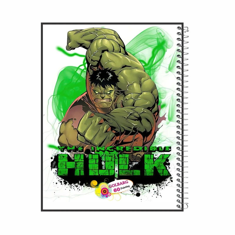 دفتر نقاشی 60 برگ طرح پسرانه کد 60221