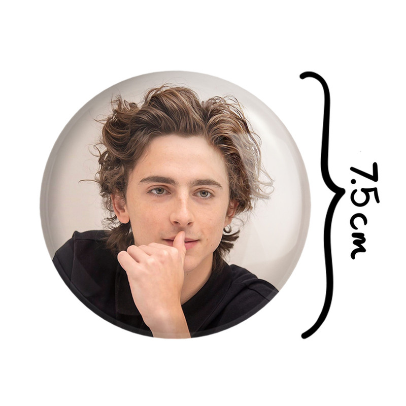 آینه جیبی خندالو مدل تیموتی شالامی Timothée Chalamet کد 19286 آینه جیبی خندالو مدل تیموتی شالامی Timothée Chalamet کد 19286
