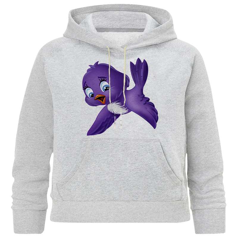 هودی دخترانه مدل پرنده کد M 102