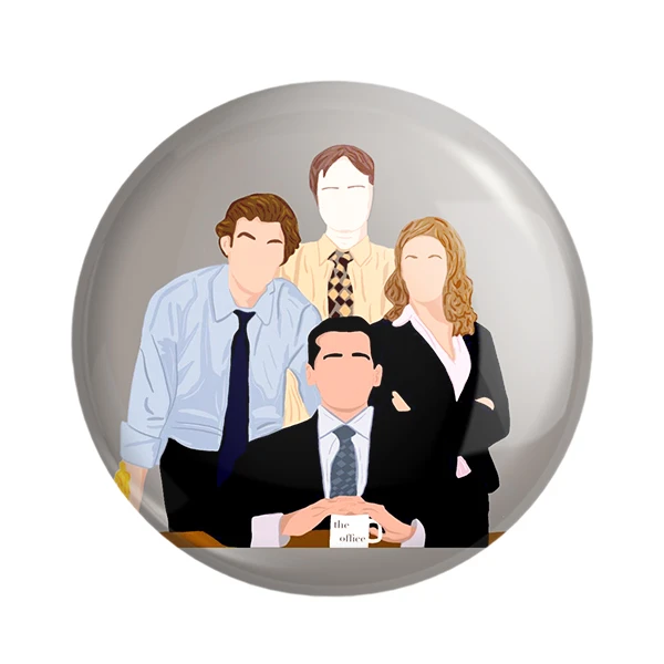 مگنت خندالو طرح سریال آفیس The Office کد 10227