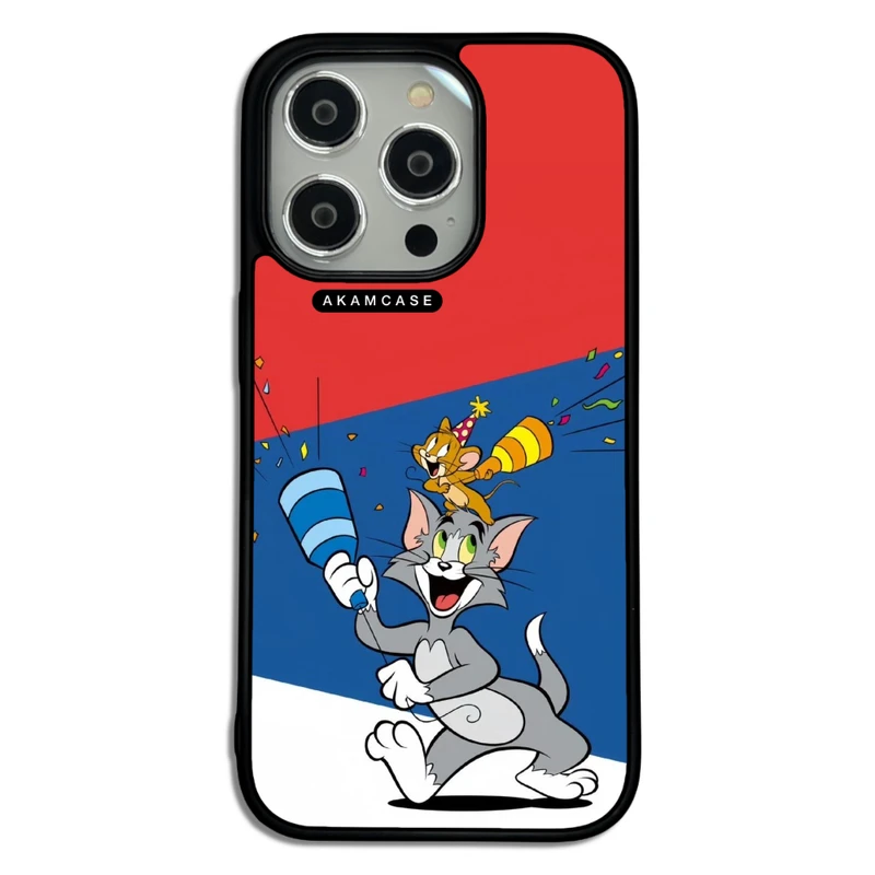کاور آکام مدل AMC-WA14PRO-TOM & JERRY16 مناسب برای گوشی موبایل اپل iPhone 14 Pro