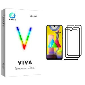 Junbo Viva Glass Screen Protector For Samsung Galaxy M31 Prime Pack Of 3