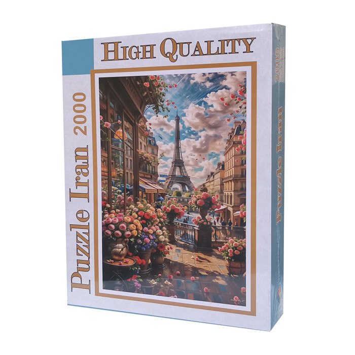 پازل 2000 تکه پازل ایران طرح برج ایفل پاریس مناسب برای بزرگسالان