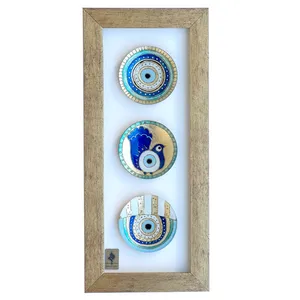 تابلو ویترای میدیس آرت مدل چشم نظر کد 1002