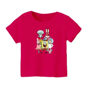 تی شرت آستین کوتاه بچگانه مدل باب اسفنجی کد ۸