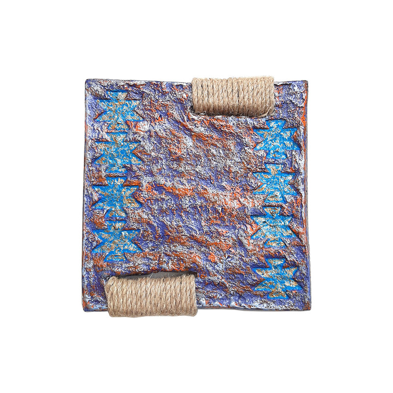 سینی تزیینی طرح نقوش ایرانی