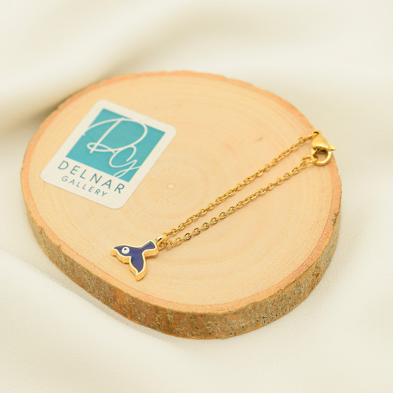 آویز ساعت زنانه دلنار گالری مدل پری دریایی و چشم نظر آویز ساعت زنانه دلنار گالری مدل پری دریایی و چشم نظر