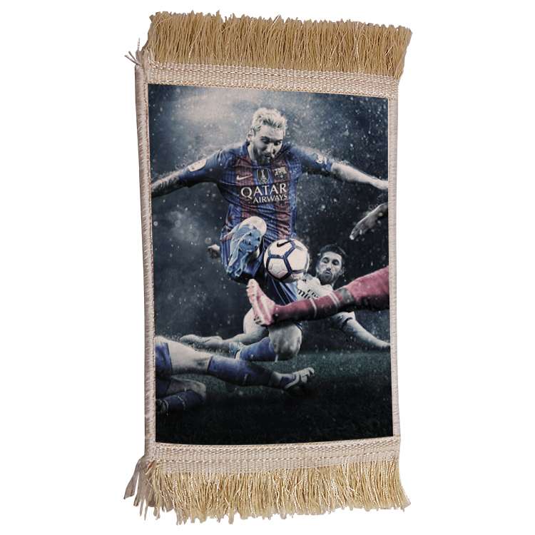 فرش ماشینی دیوارکوب مدل مسی کد 18