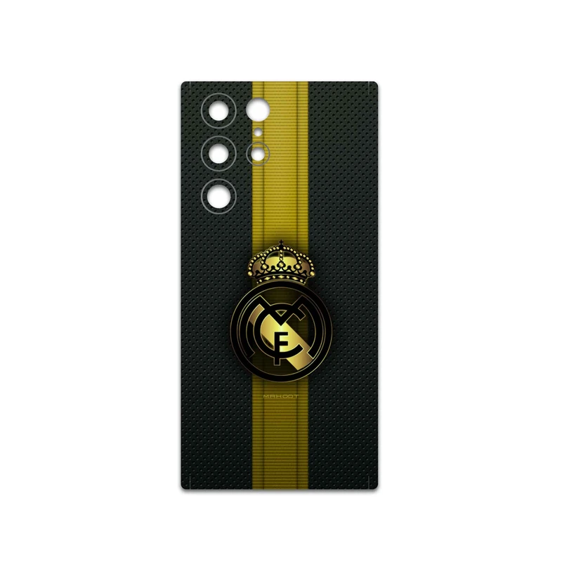 برچسب پوششی ماهوت مدل Real-Madrid-2 مناسب برای گوشی موبایل سامسونگ Galaxy S22 Ultra 5G