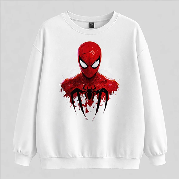 سویشرت مردانه مدل دورس مدل اسپایدرمن