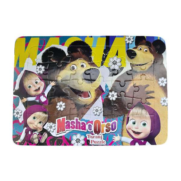 پازل 30 تکه مدل رویش طرح ماشا